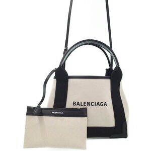 Balenciaga Navy Blue Cabas XS Bag